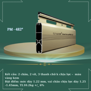 Cửa cuốn công nghệ đức Titadoor PM _ 482*