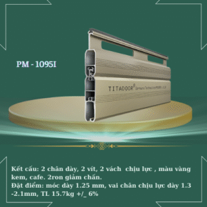 Cửa cuốn Titadoor công nghệ đức PM - 1095I