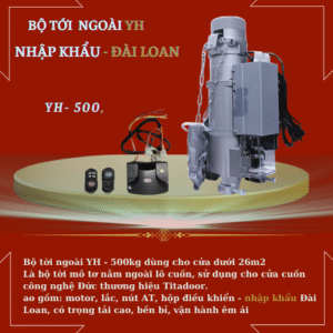 Motor nhập khẩu đài loan YH 500kg