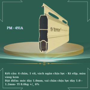 Cửa cuốn Titadoor công nghệ đức PM - 491A