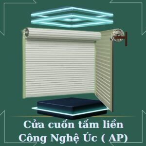Cửa cuốn tấm liền Titadoor công nghệ úc AP