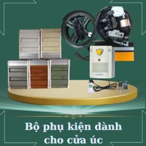 Bộ phụ kiện dành cho cửa cuốn tâm liền Titadoor