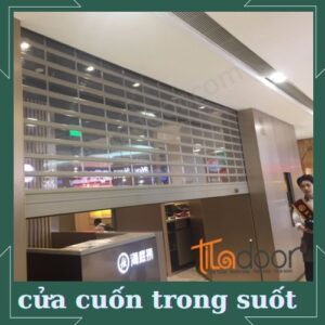 Cửa cuốn trong suốt Titadoor