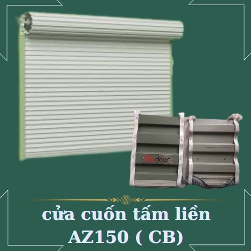 Cửa cuốn tấm liền Titadoor công nghệ úc CB