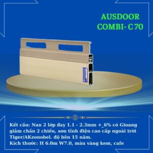 cửa cuốn khe thoáng Austdoor COMBI- C 70