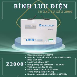 Bình lưu điện Ausdoor Z2000