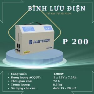 bình lưu điện austdoor P.200