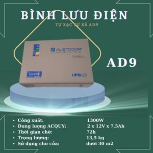 bình lưu điện austdoor .AD9