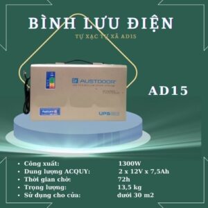 bình lưu điện austdoor .AD15