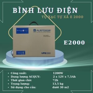bình lưu điện austdoor .E2000