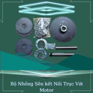 giá đỡ motor kết nối trục