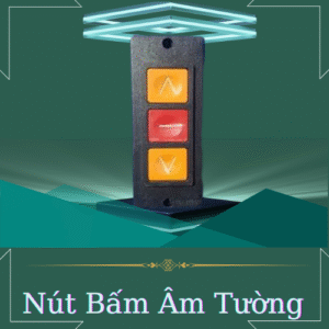 nút bấm âm tường dành cho cửa cuốn đức