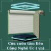 Cửa cuốn tấm liền công nghệ úc VN