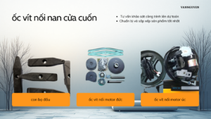 ốc vít nối nan cửa cuốn