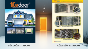 so sánh cửa cuốn titadoor và mitadoor