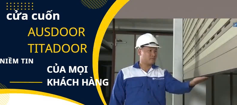 cửa cuốn austdoor và titadoor