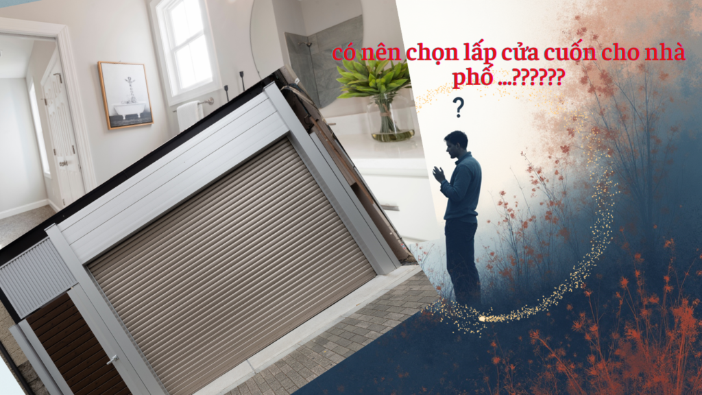 Cửa cuốn Titadoor cho nhà mặt tiền kinh doanh