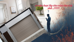 Cửa cuốn Titadoor cho nhà mặt tiền kinh doanh