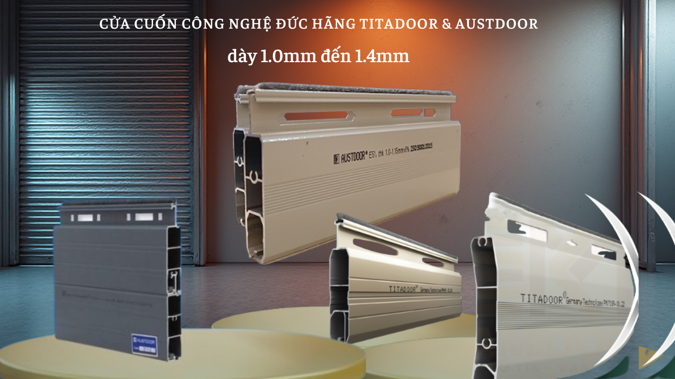 so sánh caurw cuốn titadoor và austdoor